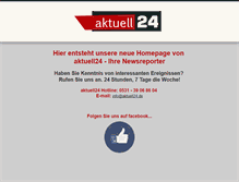 Tablet Screenshot of aktuell24.de